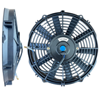 Eletroventilador Universal 12v 12 Polegadas 80w Pas Retas - 1