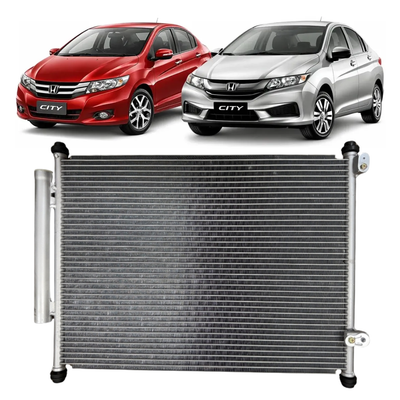 CONDENSADOR  AR CONDICIONADO HONDA CITY  2014 ATÉ 2021