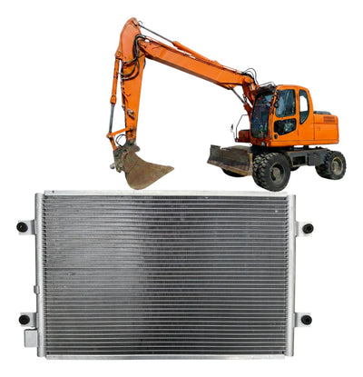 Condensador Doosan Escavadeiras Dx140lc Dx180lc - Actecmax