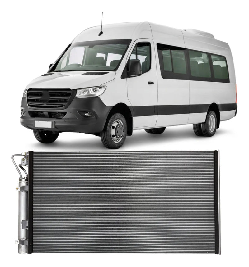Condensador De Teto Mercedes Benz Sprinter 416 - Actecmax