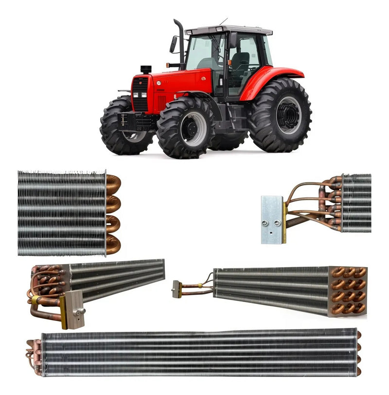 Evaporador Em Cobre Massey Ferguson / Oem 3902331m91