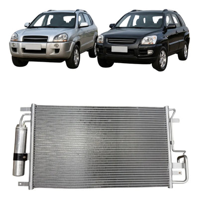 Condensador Tucson / Kia Sportage 2005 A 2010 Actecmax