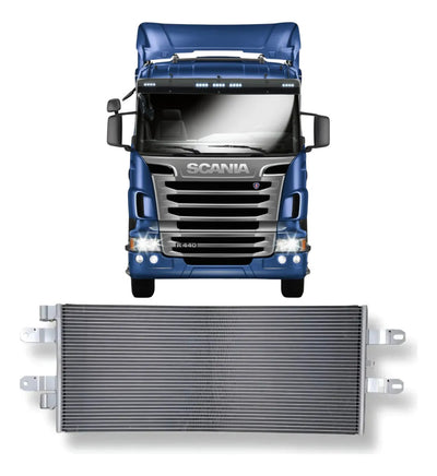 Condensador Do Ar Caminhão Scania 2012 Até 2018 Actecmax