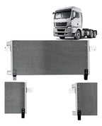 Condensador De Ar-condicionado Caminhão Man Tgx / 2v5820423 - 1