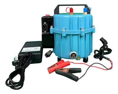 Bomba De Vácuo Portátil C/ Pressurizador 12v 24v 220v 500psi