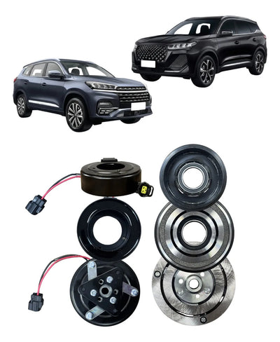 Embreagem / Cubo Para Compressor Sd7c16 12v 6pk Chery Tiggo