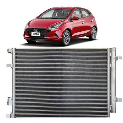 Condensador Ar Condicionado Hyundai HB20 1.0 Turbo