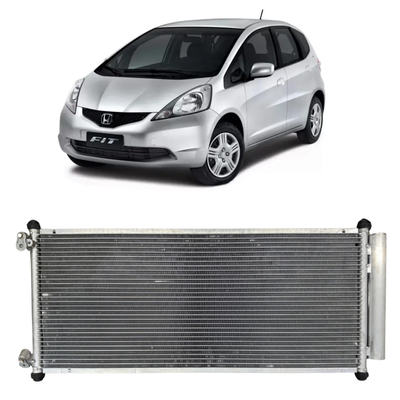 CONDENSADOR AR CONDICIONADO HONDA FIT 2009 ATÉ 2014