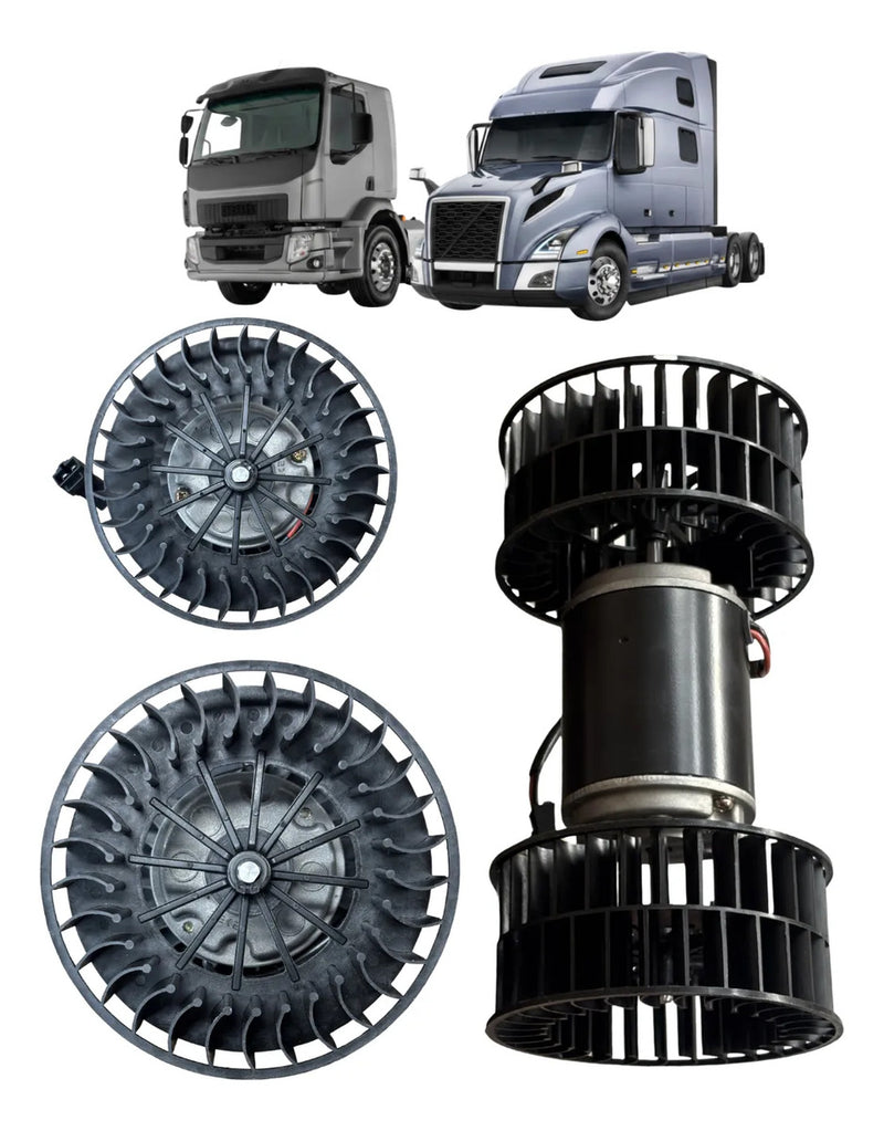 Motor Do Ventilador 24v Volvo Vn / Vnl / Oem 117.1425