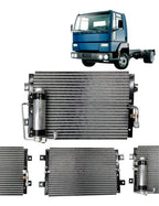 Condensador Ford Cargo Leve 815 Com Filtro / Oem 5c4519710a - 1