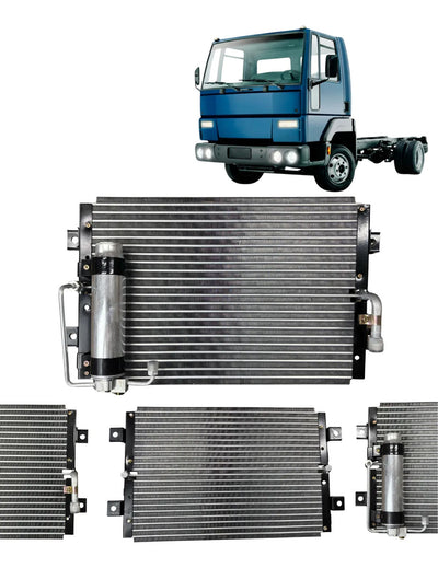 Condensador Ford Cargo Leve 815 Com Filtro / Oem 5c4519710a
