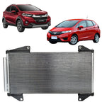 CONDENSADOR AR CONDICIONADO HONDA FIT / HONDA WRV - 1