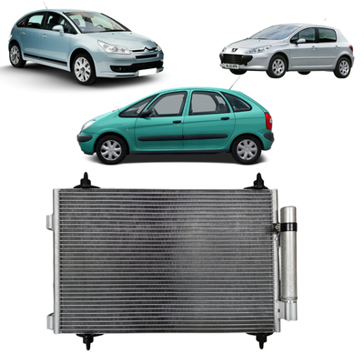 CONDENSADOR AR CONDICIONADO C4 / PEUGEOT 307 / 408 / PICASSO