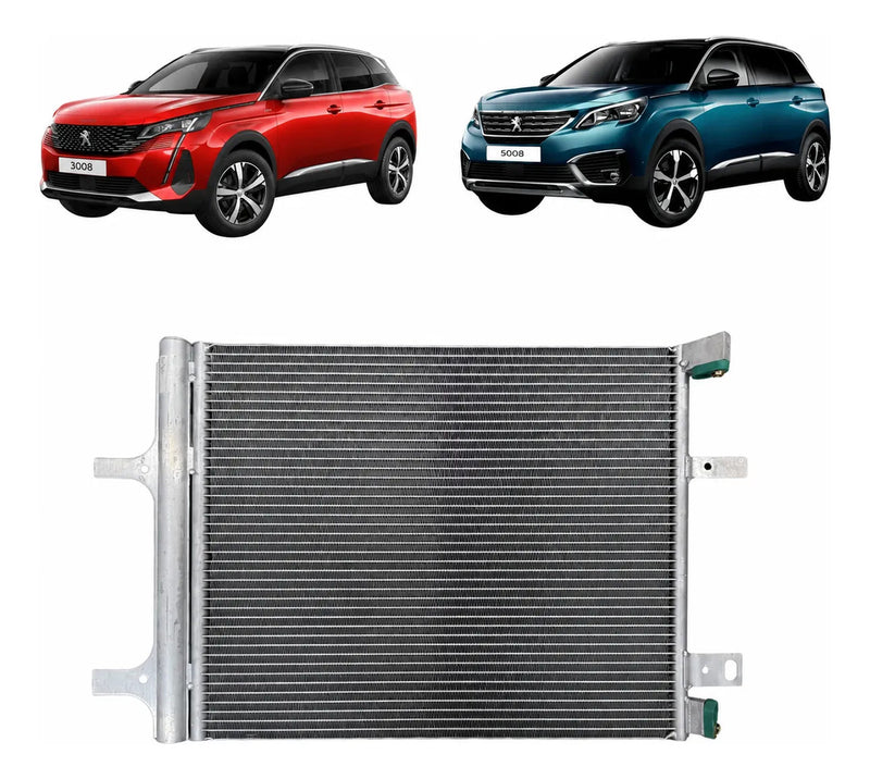 Condensador Peugeot 3008 5008 Citroen C4 Ds7 - Actecmax