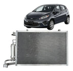 Condensador Ford Fiesta Mexico 2010 A 2012 Actecmax - 1
