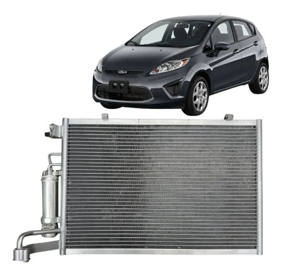 Condensador Ford Fiesta Mexico 2010 A 2012 Actecmax