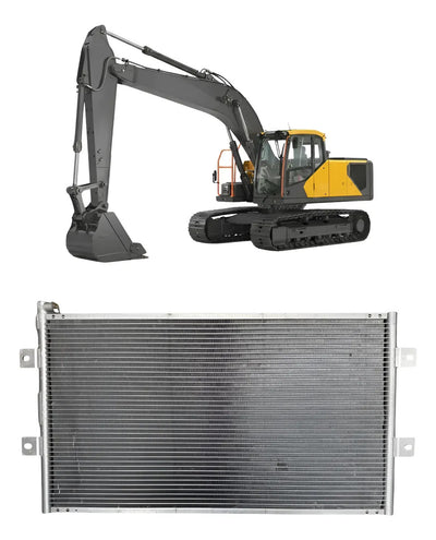 Condensador Escavadeira Volvo Ec210blc - Actecmax