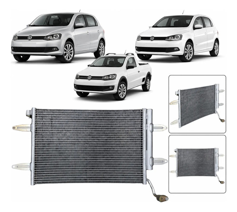 Condensador Volkswagen Gol G5, G6, Fox, Saveiro - Actecmax