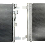 CONDENSADOR AR CONDICIONADO VW JETTA MOTOR 2.5 E GOLF - 4