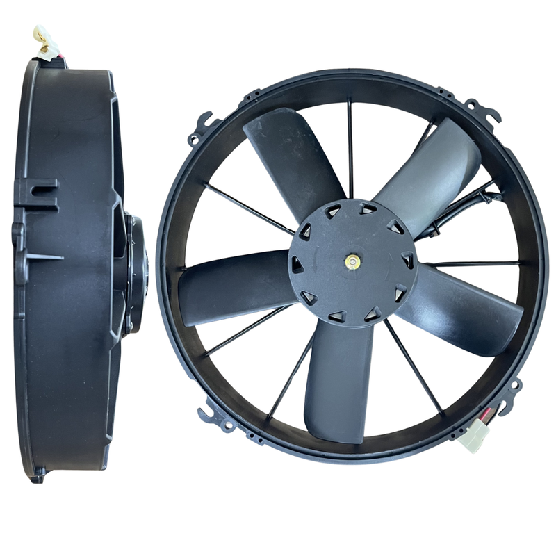 Eletroventilador Universal Perfil Alto Soprante 12V 12 Pol