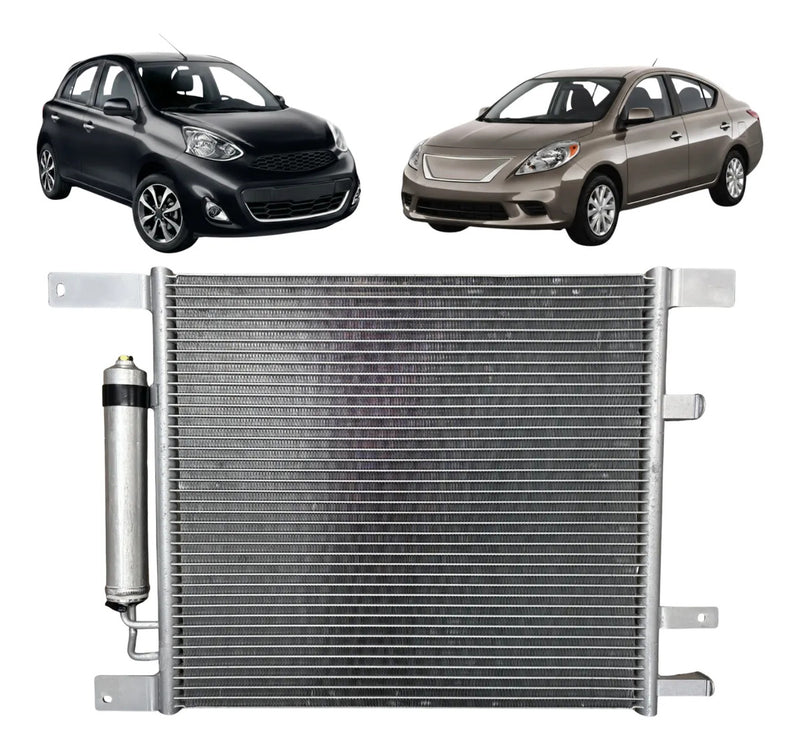 Condensador Nissan March E Versa 2011 Até 2014 / 921001ha3a