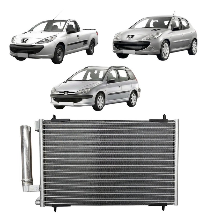 Condensador Peugeot 207 Hoggar 2007 Até 2015 /  6455gx