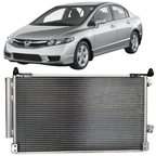 CONDENSADOR AR CONDICIONADO HONDA CIVIC LXL 2010 ATÉ 2012 - 1