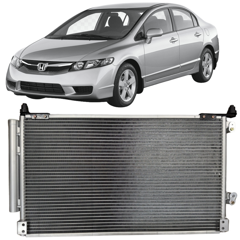 CONDENSADOR AR CONDICIONADO HONDA CIVIC LXL 2010 ATÉ 2012