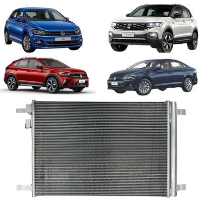CONDENSADOR AR CONDICIONADO  POLO / T CROSS / NIVUS / VIRTUS
