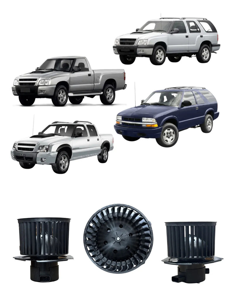 Motor Ventilação 12v S10 / Blazer / Até 2012 / Oem 52498873 12v