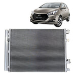 CONDENSADOR AR CONDICIONADO HYUNDAI HB20 1.0 TURBO - 1