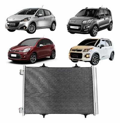 CONDENSADOR AR CONDICIONADO  C3 / PICASSO /AIR CROSS