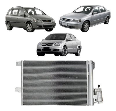 Condensador Astra / Vectra / Zafira 1999 A 2008 Com Filtro