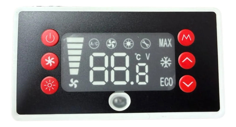 Painel Digital Ar Cond. Elétrico Teto 24v Ac9500 Actecmax